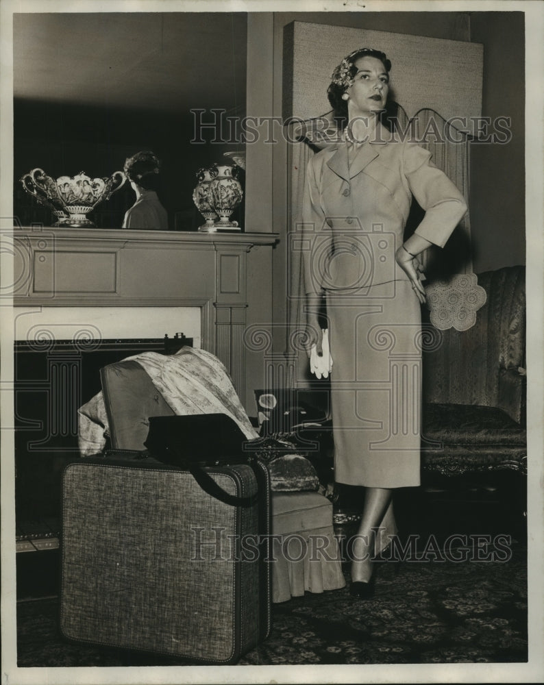 1958, Mrs. William R. Van Guelder, Alabama President AAUW - abna21119 - Historic Images