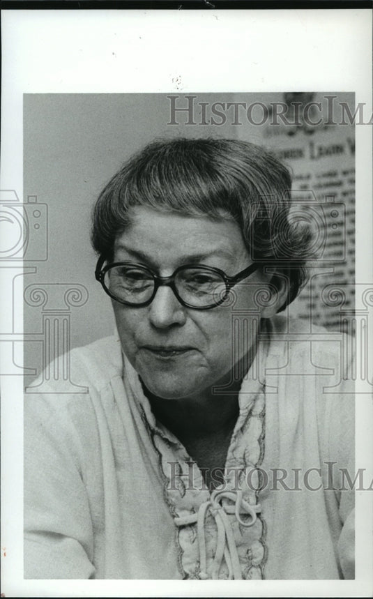 1981, Women's Center Volunteer Coordinator Ann Clancey, Birmingham - Historic Images