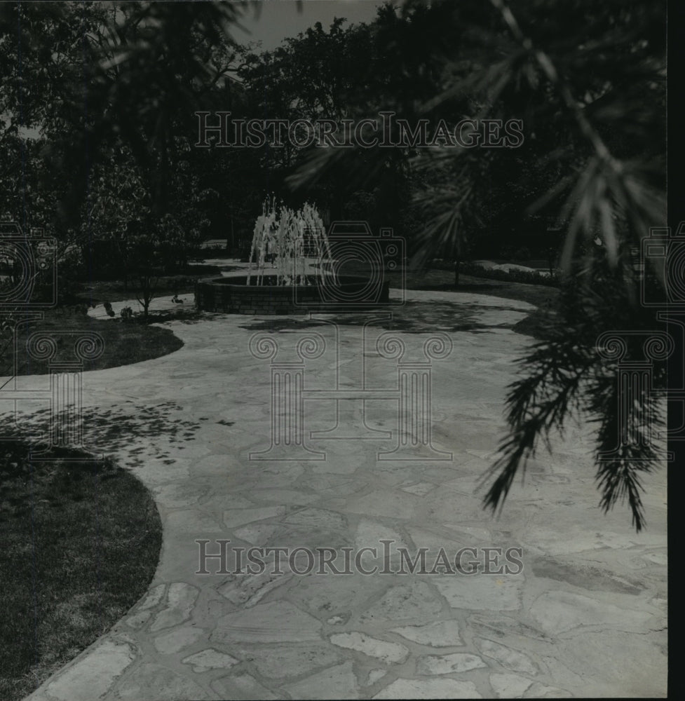 1973 Garden-Park at Princeton Baptist Medical Center, Birmingham, AL-Historic Images