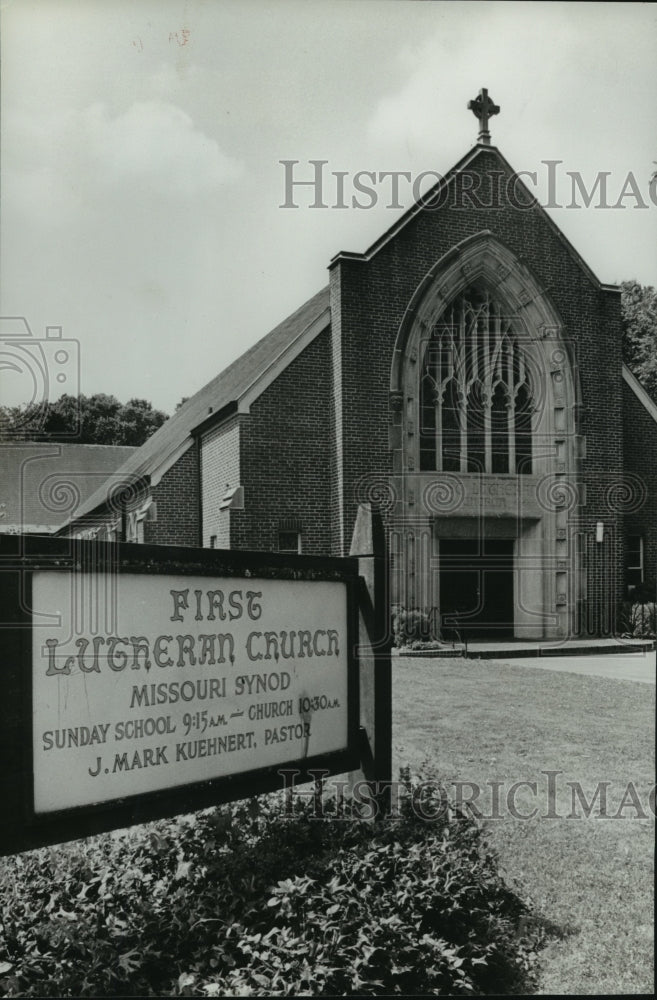 1979 First Lutheran Church, Birmingham, Alabama - Historic Images