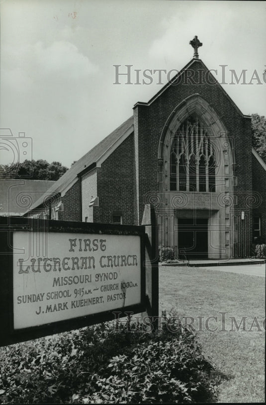1979 First Lutheran Church, Birmingham, Alabama - Historic Images