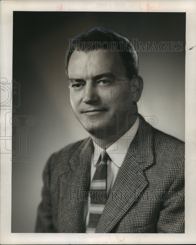 1955 Young Men&#39;s Business Club member Jack A. Bell - Historic Images