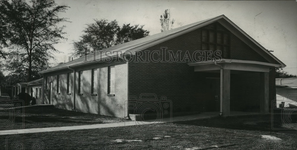 1961 Press Photo Woodland Avenue Baptist Church, Birmingham, Alabama - abna21442 - Historic Images