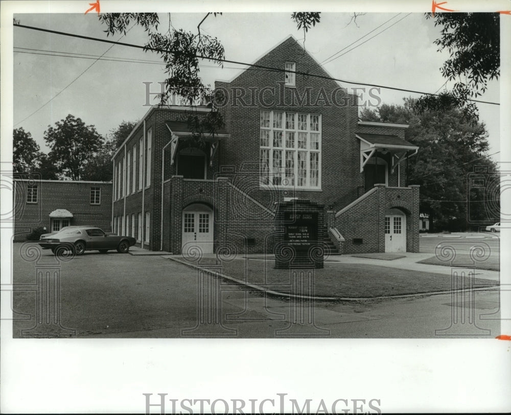 1980 Press Photo Seventh Street Baptist Church, Bessemer, Alabama - abna21452 - Historic Images