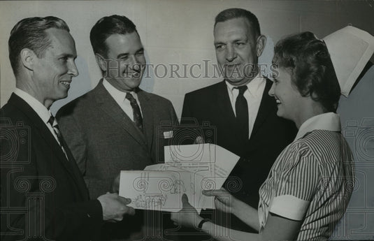 1960 Press Photo Doctors at Medical College, celebrate centennial, Alabama - Historic Images