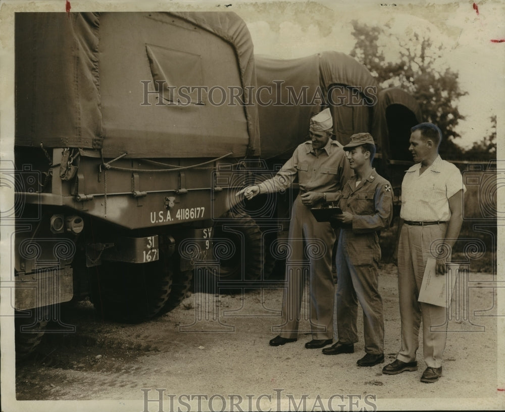 1953, National Guard of Bessemer, Alabama at Training Camp - Historic Images