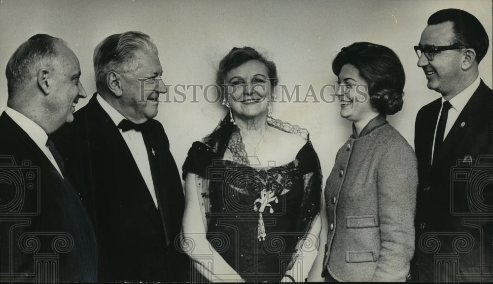 1965, Lions Club Members at Mid-Winter Conference - abna21528 - Historic Images