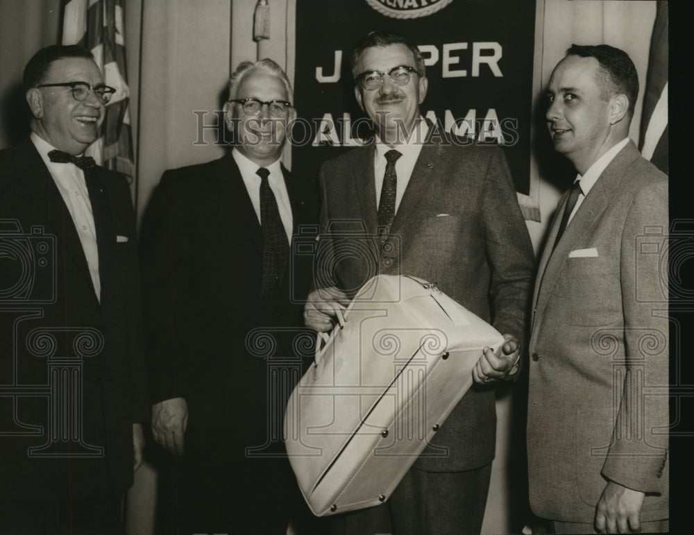 1957 Press Photo Kiwanis Club Members in Jasper, Alabama - abna21537 - Historic Images