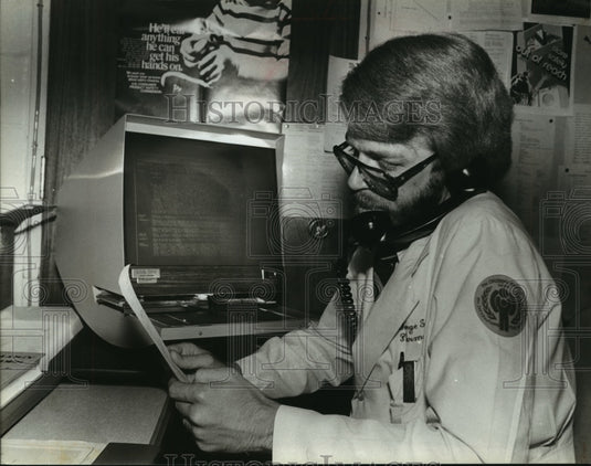 1979 Press Photo Dr. George Saunders, Birmingham, Alabama's Children's Hospital-Historic Images