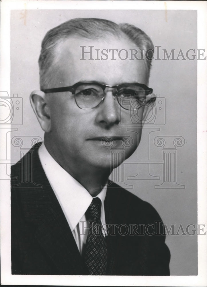 1963 Press Photo Buford Boone, Newspaperman, &quot;Tuscaloosa News&quot;, Alabama - Historic Images