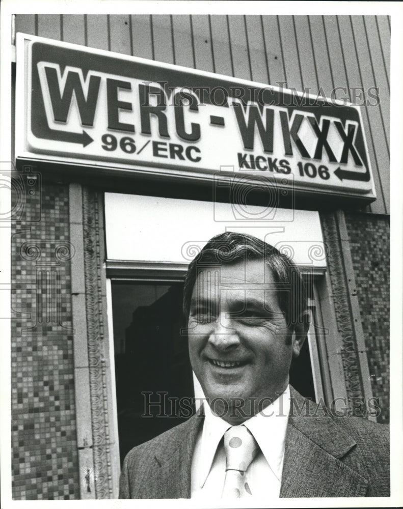 1978 Jim Bomer of WERC and WKXX, Disc Jockey for Radio Station - Historic Images
