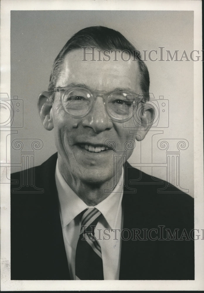 1970 Press Photo Ad Foreman-Birmingham News Retiring, Hugh T. Brown - abna21687 - Historic Images