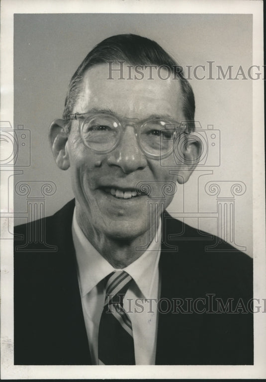 1970 Press Photo Ad Foreman-Birmingham News Retiring, Hugh T. Brown - abna21687 - Historic Images