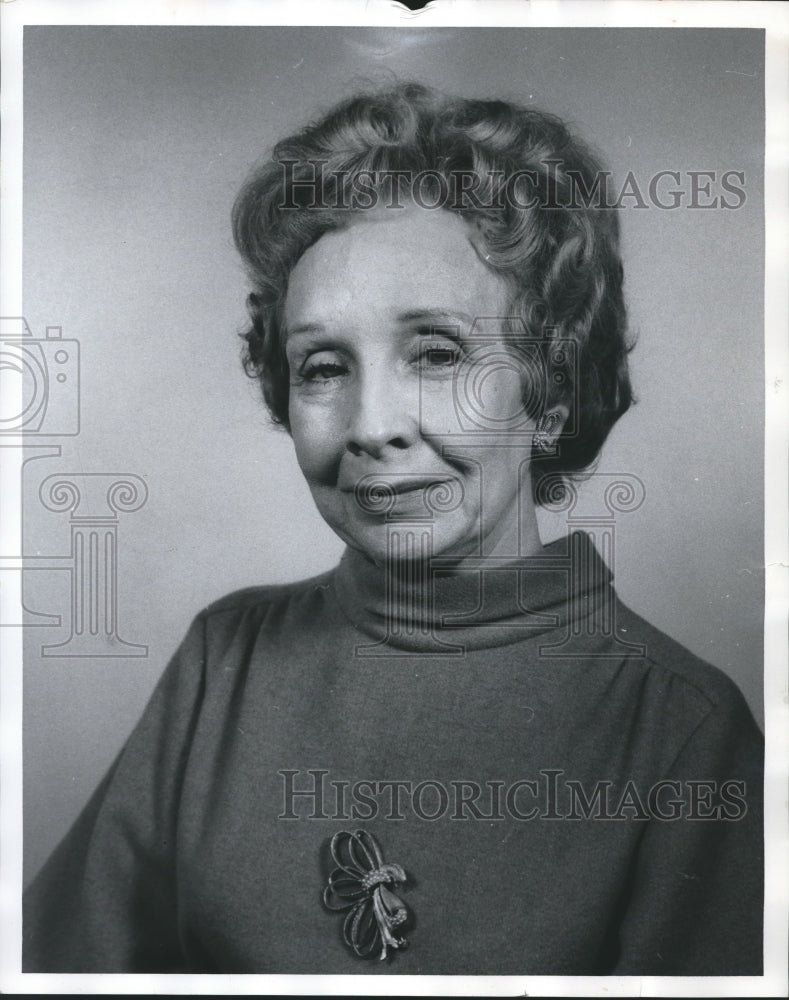 1968 Press Photo Clubwoman Mrs. J. G. Bruce - abna21744 - Historic Images