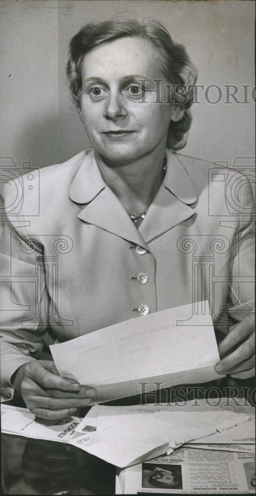 1951, Mrs. John Bruhn, Clubwoman, Vera - abna21750 - Historic Images