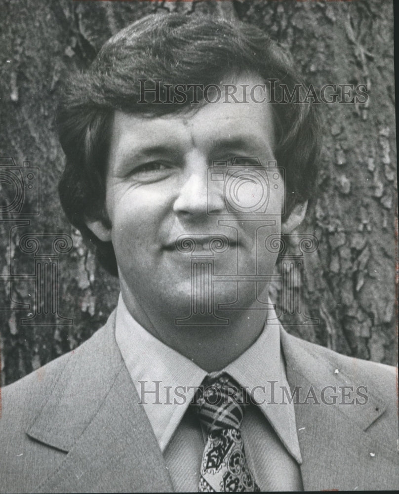 1977 Press Photo University of Montevallo Treasurer John Blackwell - abna21782 - Historic Images