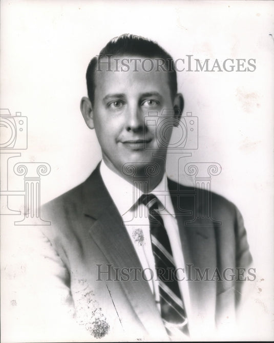 1981 Fred T. Blair, Banking Manager Birmingham Trust Bessemer Office - Historic Images