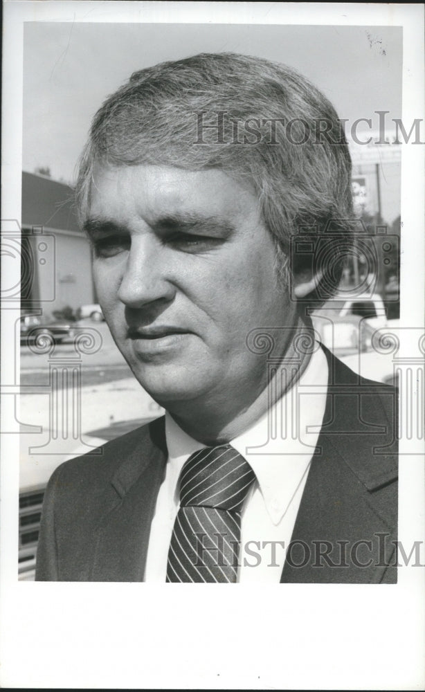 1981 Press Photo Florence Police Commissioner Clyde Bohannon - abna21827 - Historic Images