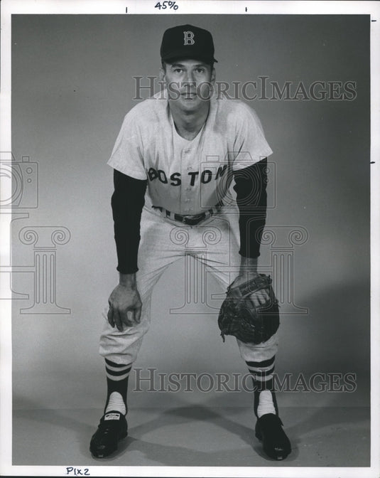 1965 Press Photo Milt Bolling, Sports, Boston Baseball Player - abna21848-Historic Images
