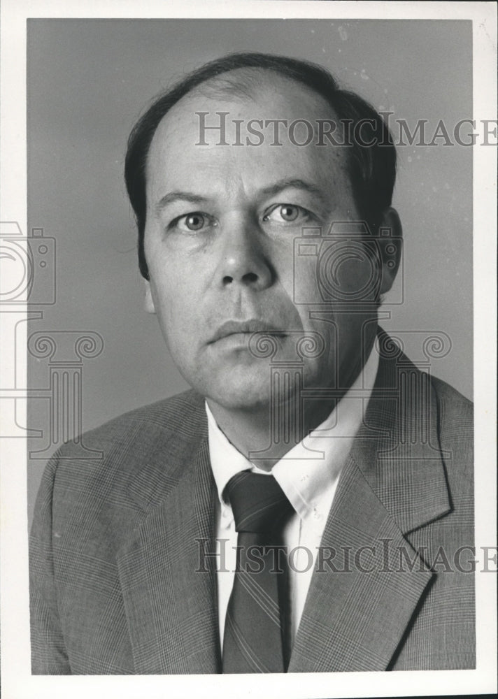 1988 Car salesman Robert Brogden - Historic Images