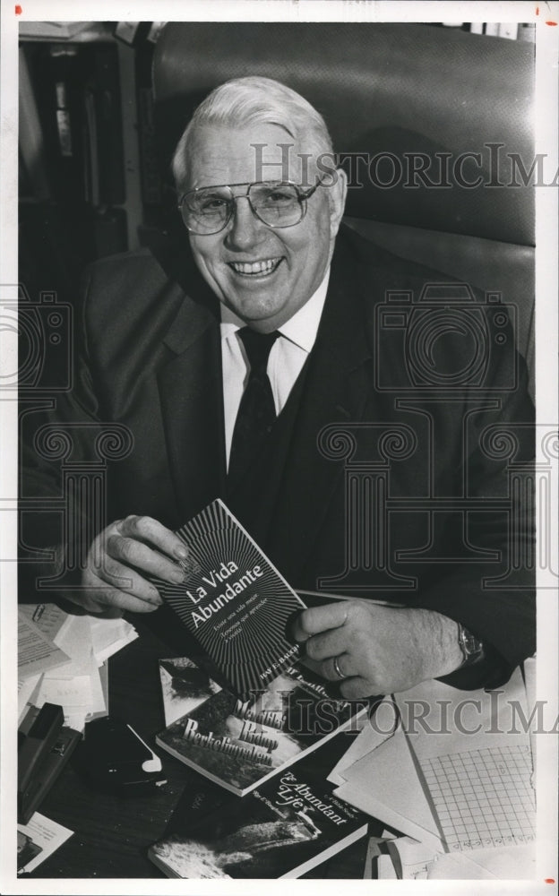 1991 Press Photo Southeastern Bible College - Ray E. Baughman - abna22053 - Historic Images