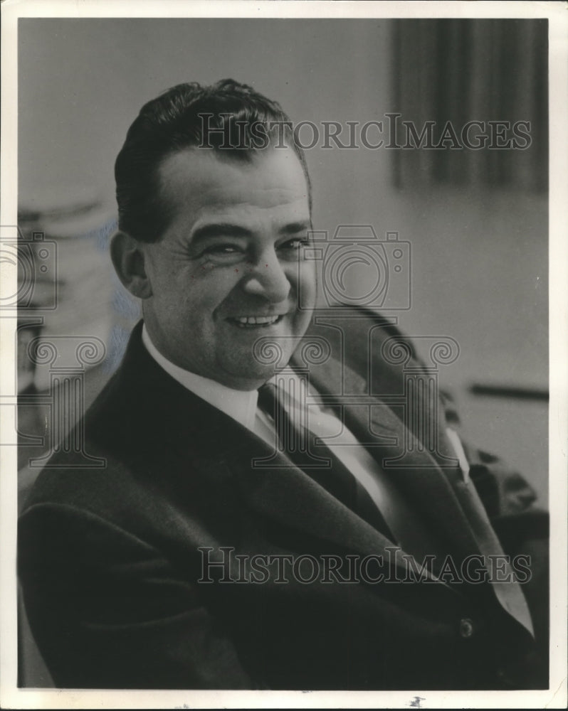 1963, John P. Buck, President, Maremont Corporation, Roanoke - Historic Images