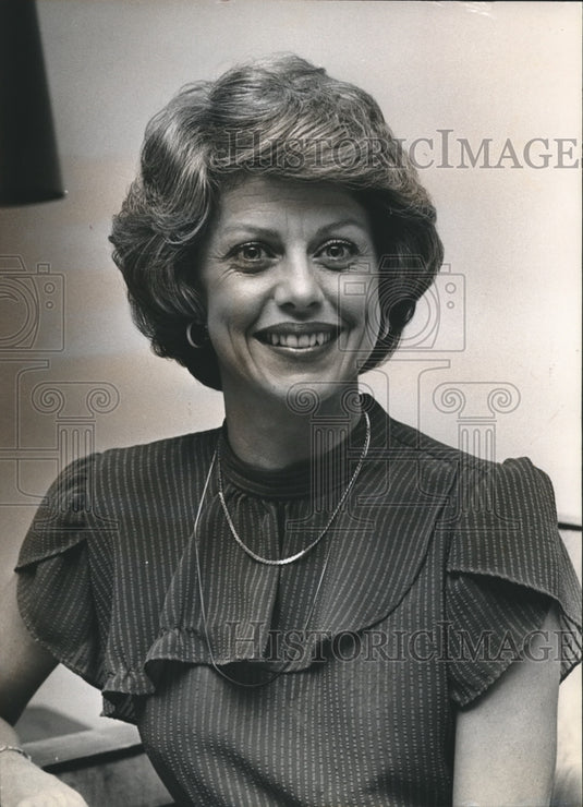 1983 Press Photo Mary Buckelew, Jefferson County Board of Education, Alabama - Historic Images