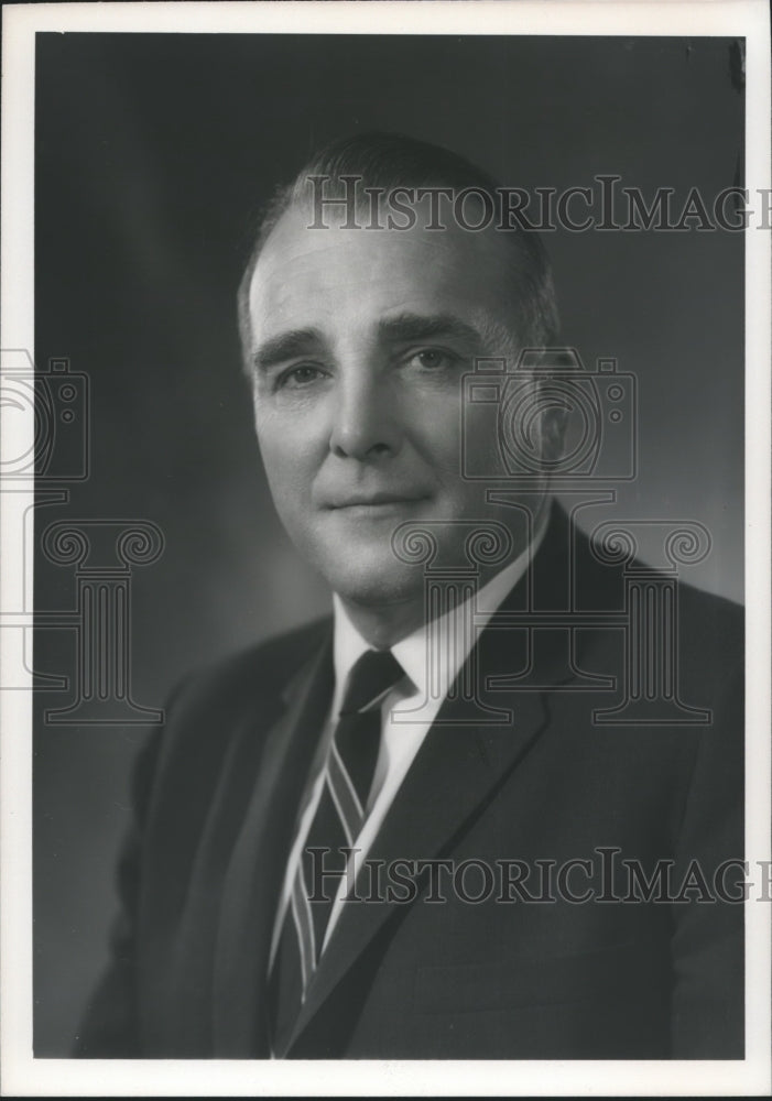 1975 Press Photo Haran W. Bullard, United States Steel Corporation, Alabama - Historic Images