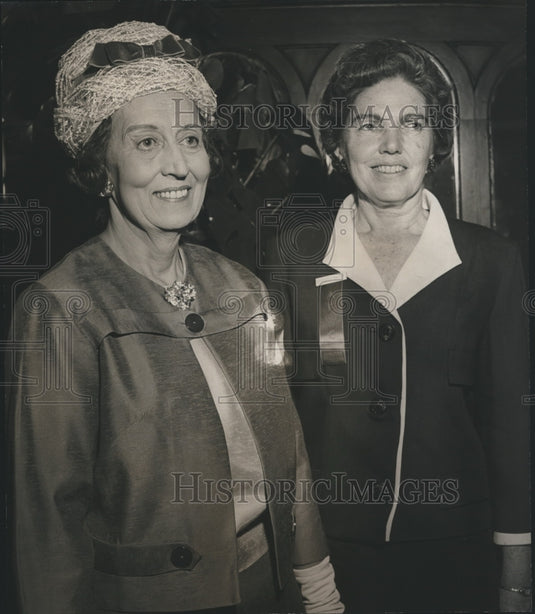 1964 Mrs. Wilmer Bullock, Mrs. R.A. Hauer, Alabama Clubwomen-Historic Images