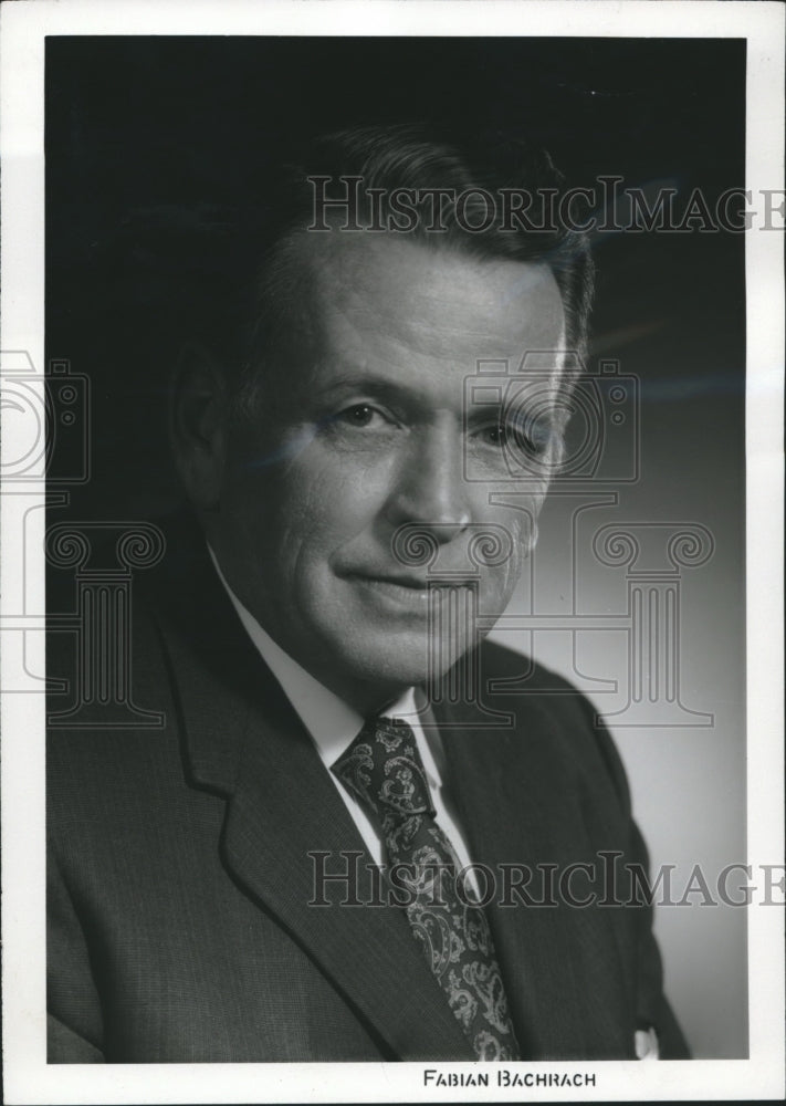 Press Photo Ben. B. Brown, Vice President South Central Bell Alabama Operation - Historic Images