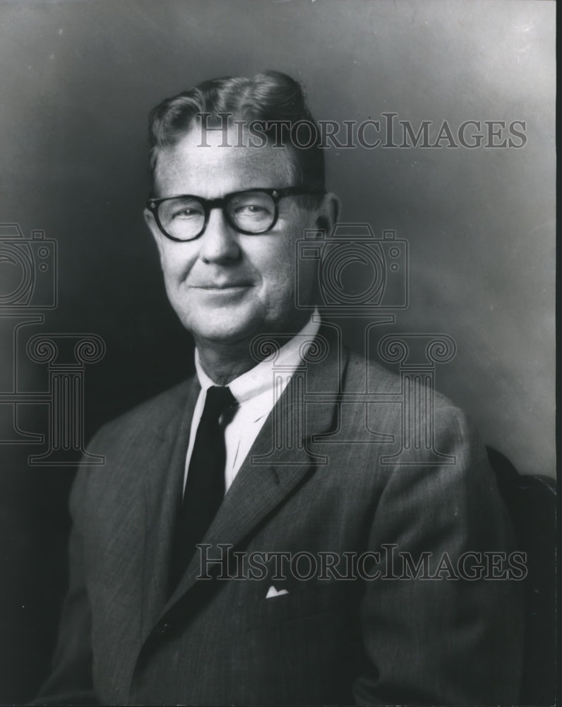 1966 Press Photo Carl C. Brown, Real Estate - abna22179 - Historic Images