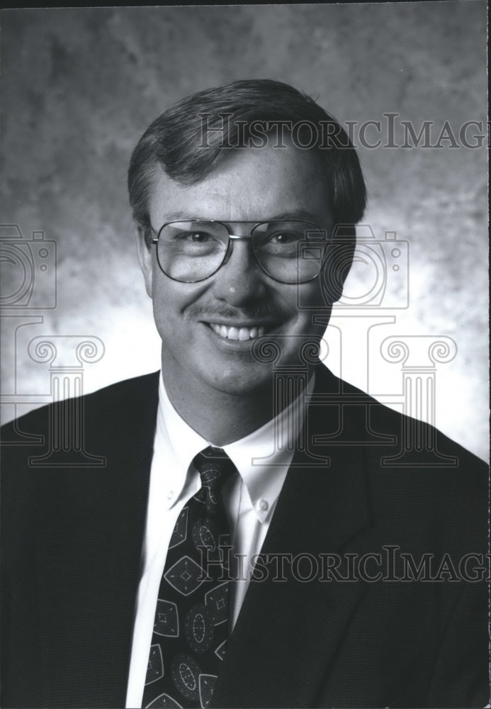 1996 Press Photo David W. Brown, PhD, President, Acappella Financial Planning - Historic Images