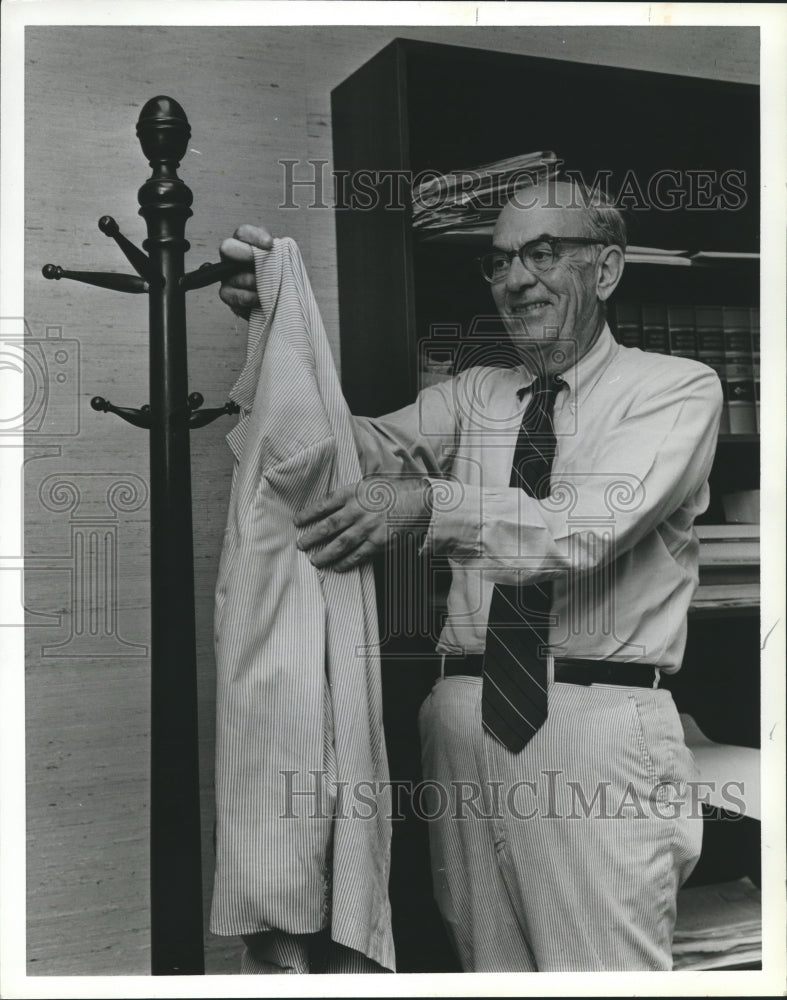 1981, E. T. Brown Jr., Birmingham, Alabama, Lawyer in His Office - Historic Images