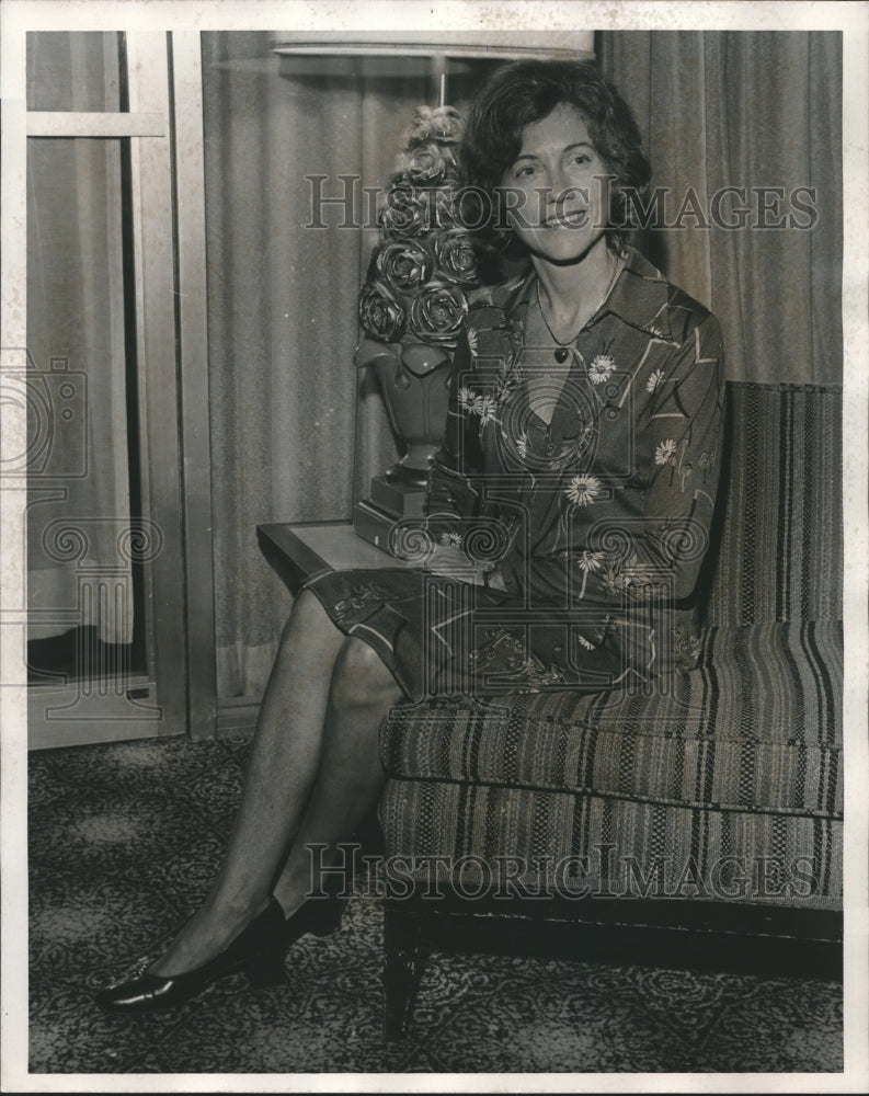 1974 Press Photo Wife of Alabama Representative, U. S. House, Mrs. John Buchanan - Historic Images