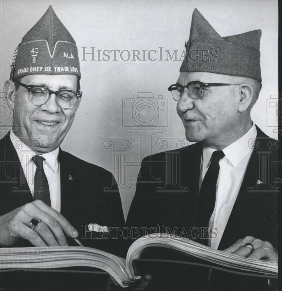 1960 Press Photo Birmingham American Legion Officials Plan Promenade, Alabama - Historic Images