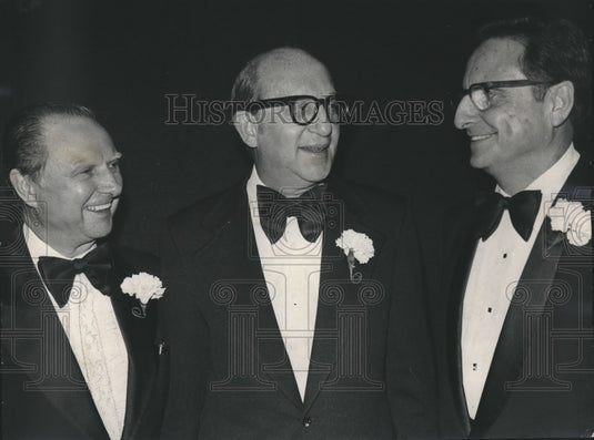 1975, Joe Bruno with Others at Award Ceremony at Kahler Plaza - Historic Images