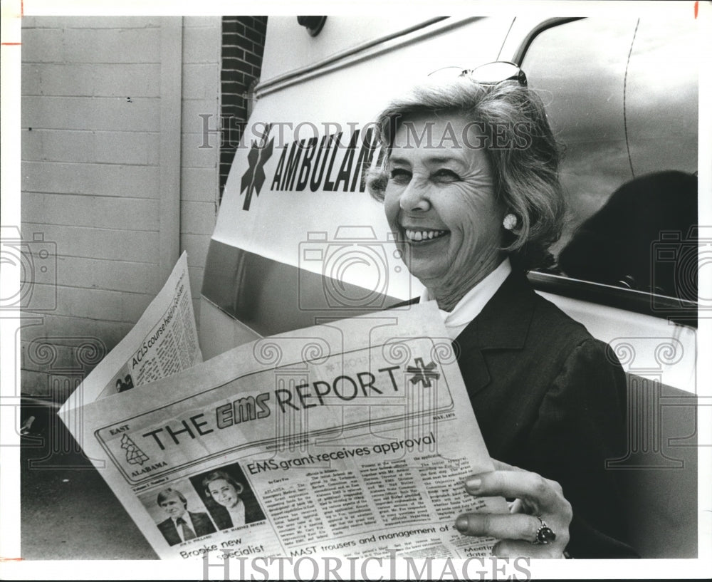 1979, East Alabama Emergency Medical Services Doctor Martinez Brooke - Historic Images