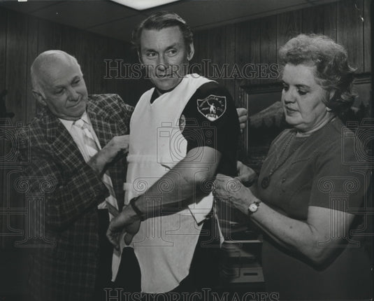 1980 Birmingham Police Department gets bullet-proof vests, Alabama - Historic Images