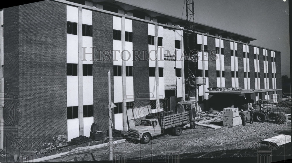 1966 Press Photo Birmingham, Alabama Buildings: Rust Engineering Company - Historic Images