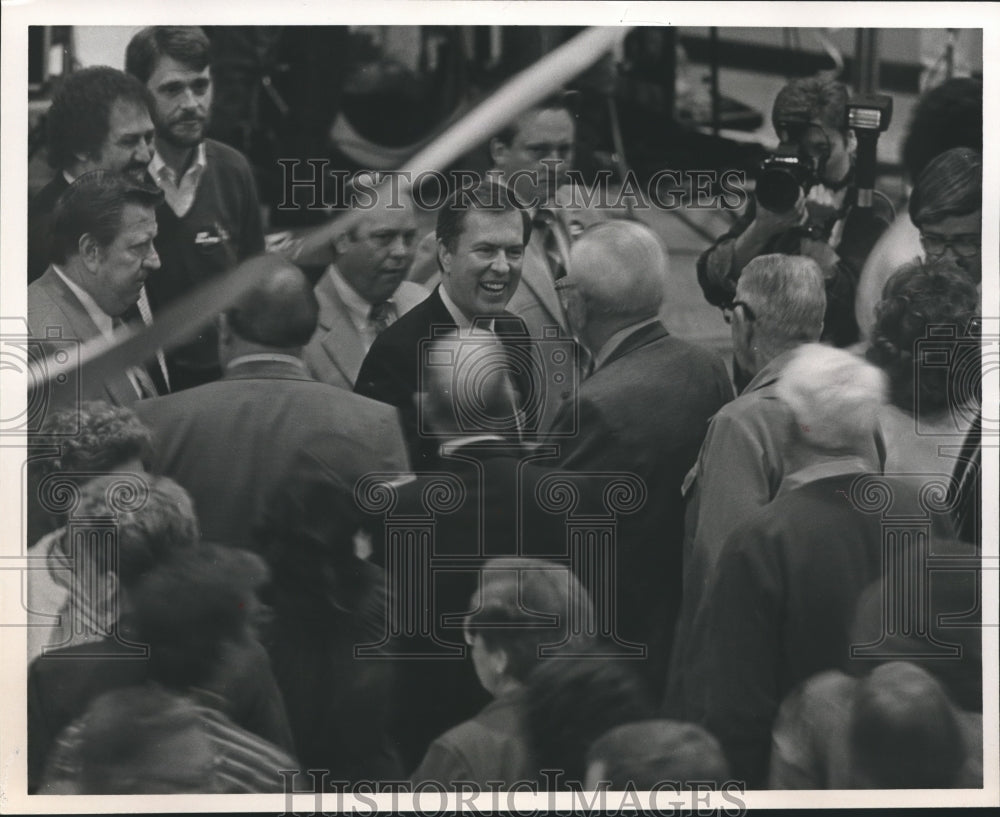 1986 Bill Baxley, Alabama Politician in Gadsden, Alabama - Historic Images