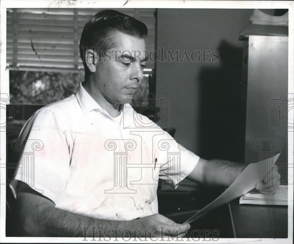 1962 Press Photo Auburn University - Dr. Joseph M. Bonin - abna22714 - Historic Images