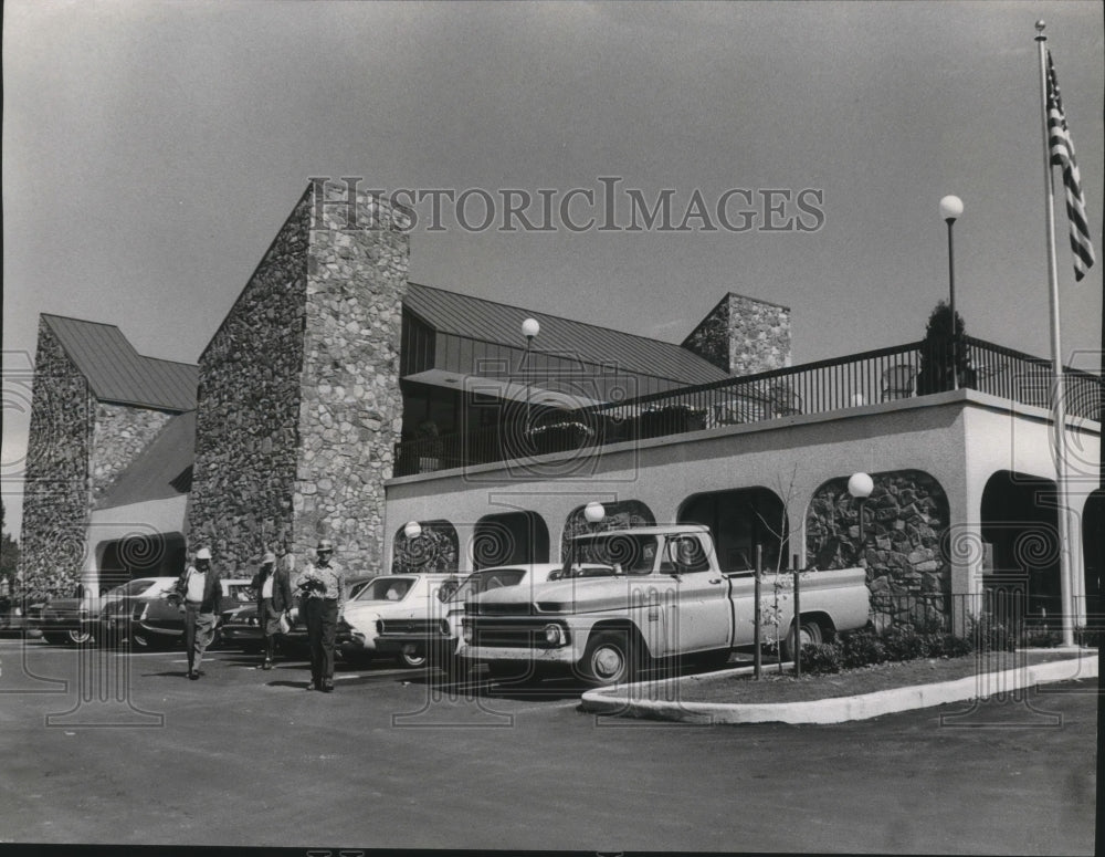 1974 Press Photo Highland Park Community Building, Birmingham, Alabama - Historic Images