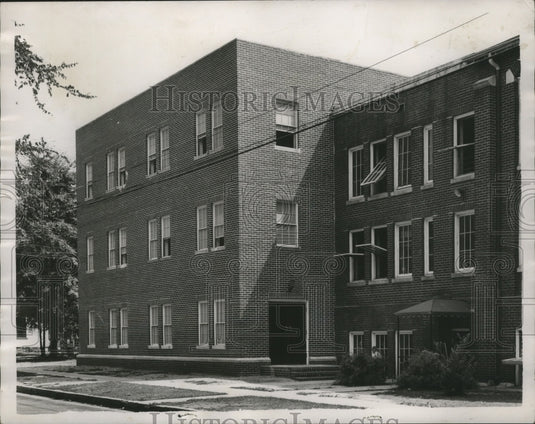 1951, Education Center at Sixty-Sixth Street Baptist Church, Alabama - Historic Images