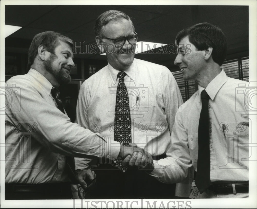 1982 Press Photo David Brown, Editor, Post Herald - abna22858 - Historic Images