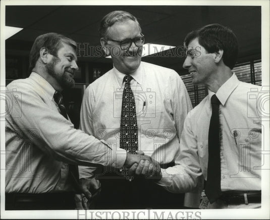 1982 Press Photo David Brown, Editor, Post Herald - abna22858 - Historic Images