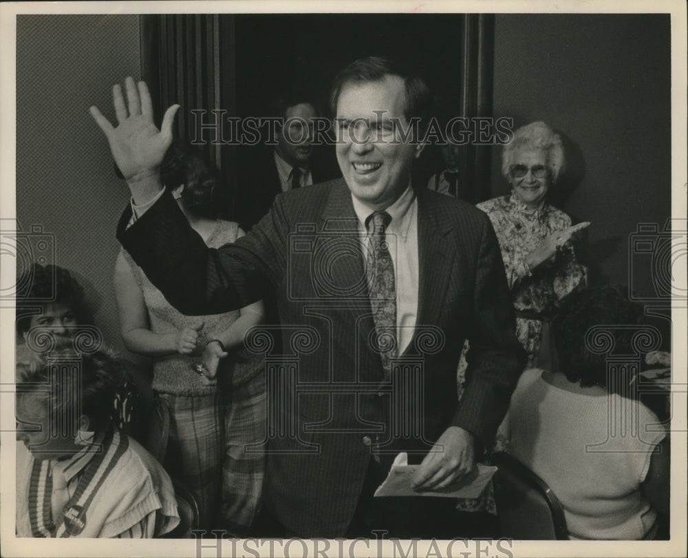 1986 Bill Baxley in Cullman at a Fundraiser - Historic Images