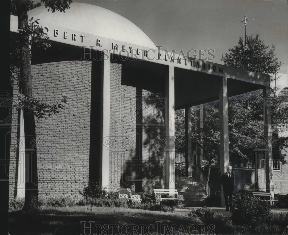 1968, Robert E. Meyer Planetarium at Birmingham-Southern, Alabama - Historic Images