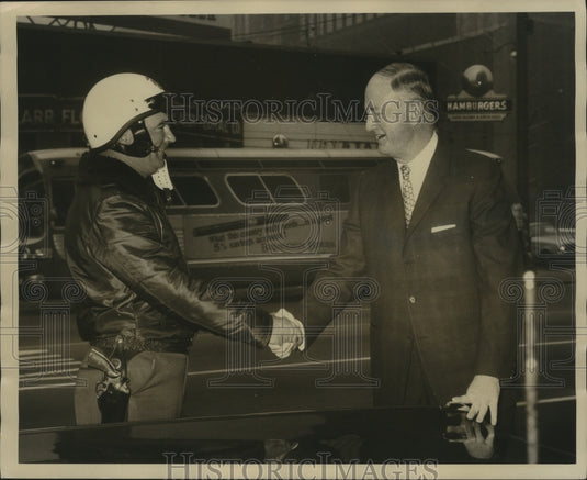 1970 Postmaster General Winton Blount, Officer Harry M. Yager - Historic Images
