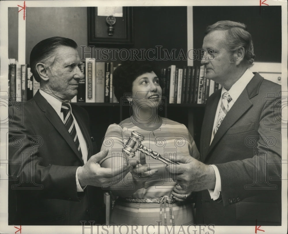 1974, John Bloomer, Peggy Roberson, Robert D. Norman at Awards Event - Historic Images