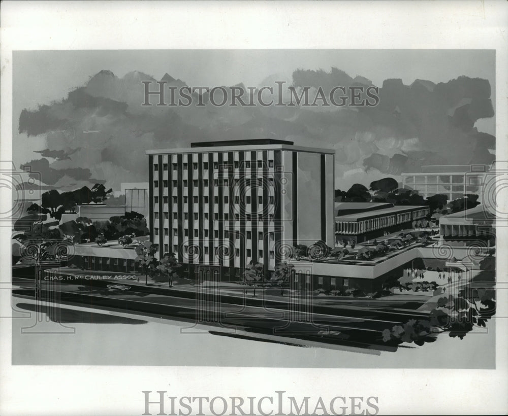 1969 Press Photo Birmingham, Alabama Medical Center Buildings: Basic Science - Historic Images